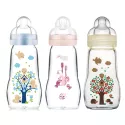 Mam Glazen Babyfles Colours of Nature +2 Maanden 260ml