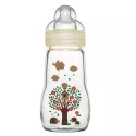 Mam Biberon Verre Couleurs de la Nature +2 Mois 260 ml