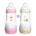 Mam Babyfles Easy Start Classic Anti-Colic +2 Maanden 260ml set van 2