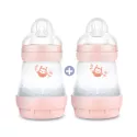 Mam Easy Start Anti-Kolik Flasche Naturfarbe +0 Monate 160 ml 2er Set