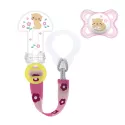 Mam Schnullerset und Schnullerhalter 2-6 Monate Ref 78