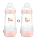 Mam Biberon Easy Start Anti-Colique Couleur de la Nature +2 Mois 260 ml