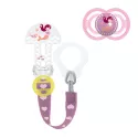 Kit de chucha e clip para chucha Mam Perfect Silicone +6 meses