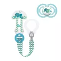 Kit de chucha e clip para chucha Mam Perfect Silicone +6 meses