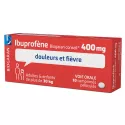 IBUPROFÈNE BIOGARAN 400 mg 10 comprimés pelliculés