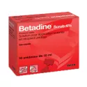 Betadine Scrub 4% Monodosis 10 ml