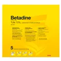 Bétadine Tulle 10% Tulle 5 Pansements Médicamenteux