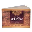 Les Sens d'Orient Papier à Brûler Carnet de 36 feuilles Ambre