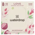 Waterdrop Microdrink Cubes Love x 12