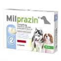 Milprazin Vermifuge Dog Puppy de amplio espectro 2 tabletas