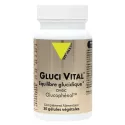 Equilíbrio de carboidratos vitais Vitall + Gluci com glucofenol em cápsulas vegetais