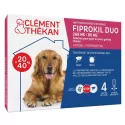 Fiprokil Duo Dogs 4 antiparasitäre Pipetten Clément-Thekan