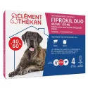 Fiprokil Duo Dogs 4 pipetas antiparasitárias Clément-Thekan