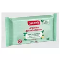 ASSANIS 25 lingettes antibactériennes multi-usages