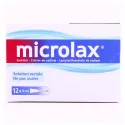 MICROLAX SOLUTION RECTALE UNIDOSE 12