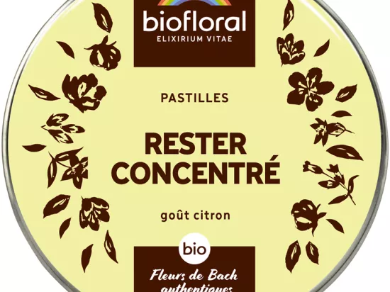 Biofloral - Pastilles Émotion - Rester Concentré Pastilles Bio 50 g