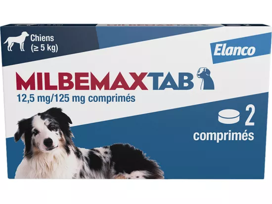 MilbemaxTab Versátil Desparasitador para perros 2 comprimidos en