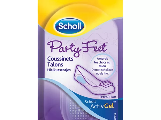 Scholl ActivGel Party Feet Heel Pads paio in farmacia