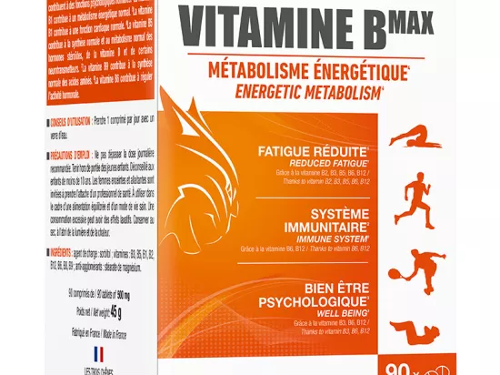Complément Alimentaire Complexe Vitamines B - Énergie & Métabolisme - Daitea 30/60/120 Capsules