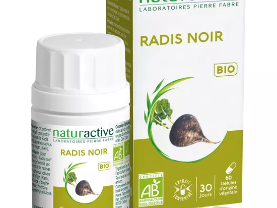 Complément Alimentaire Radis Noir Bio - 60 Gélules, Détoxifie Le Foie, Fabriqué En France, Marque Bioptimal