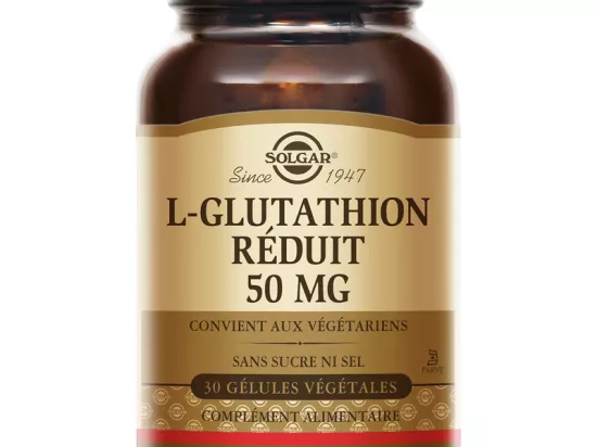 solgar l glutathione Solgar Reduced L-Glutathione 250 mg, 30 Vegetable Capsules main image 1