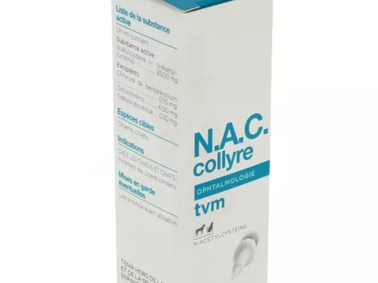 Pack De 3 Flacons De Gouttes Oculaires C-NAC à La N-acétyl-carnosine - Pour Sécheresse Et Yeux Rouges