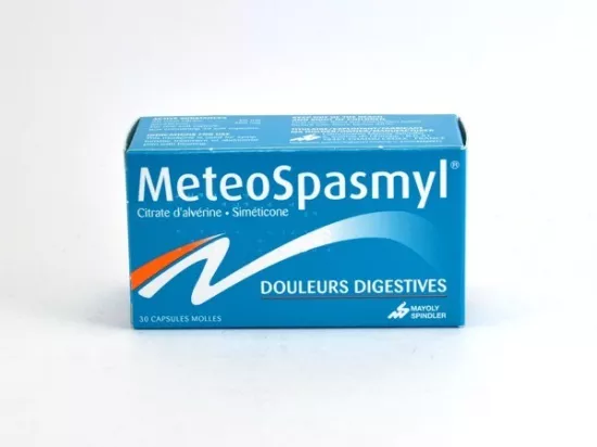 Meteospasmyl Douleurs Digestives 30 Capsules en vente en pharmacie